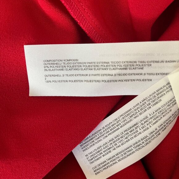 Hoss Intropia Cocktail Dress Womens Size FR 40 US 6 Red Formal Event Wedding NEW - Picture 5 of 5